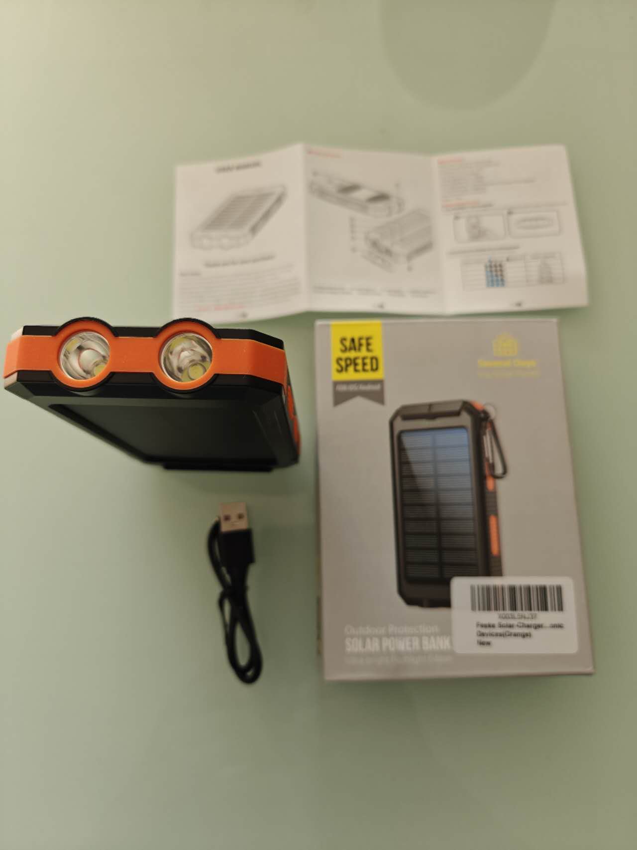 Solar Charging Power Bank