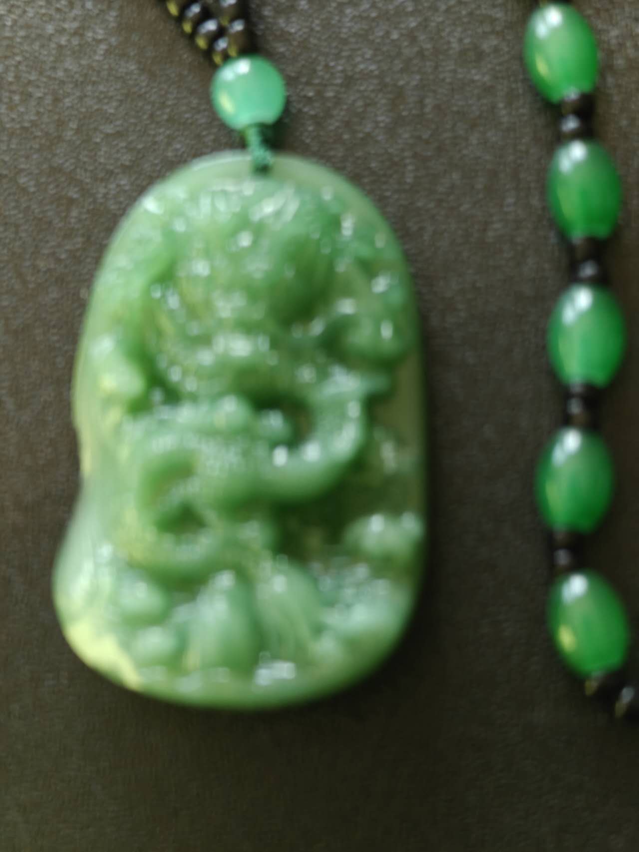 Jade Buddha Pendant
